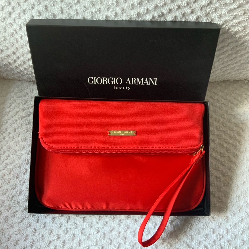 GIORGIO ARMANI COSMETIC BAG
